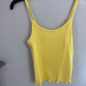 Yellow tank
